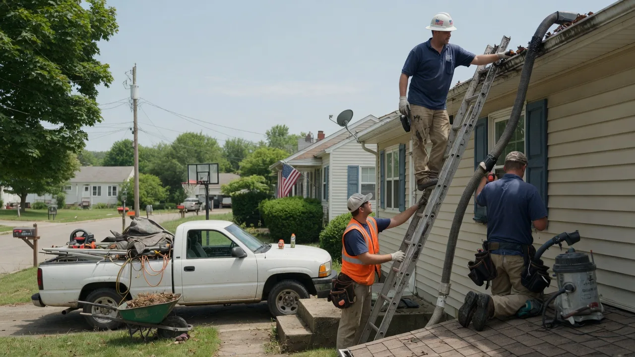 Gutter Installation in New Athens, OH near me